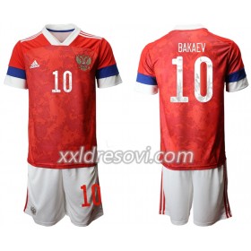 Rusija Bakaev 10 Domaći Dječji Komplet Dresovi za Nogomet Euro 2020 (+ kratke hlače)